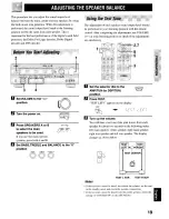 Preview for 23 page of Yamaha HTR-5250 Owner'S Manual