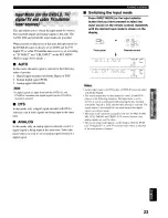 Preview for 27 page of Yamaha HTR-5250 Owner'S Manual