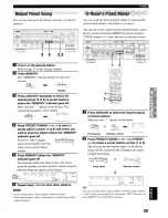 Preview for 33 page of Yamaha HTR-5250 Owner'S Manual