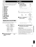 Preview for 39 page of Yamaha HTR-5250 Owner'S Manual