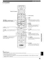 Preview for 49 page of Yamaha HTR-5250 Owner'S Manual