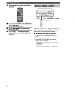 Preview for 12 page of Yamaha HTR-5280 - AV Receiver - 5.1 Channel Owner'S Manual