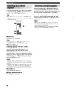 Preview for 22 page of Yamaha HTR-5280 - AV Receiver - 5.1 Channel Owner'S Manual