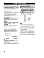 Preview for 24 page of Yamaha HTR-5280 - AV Receiver - 5.1 Channel Owner'S Manual