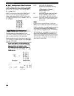 Preview for 30 page of Yamaha HTR-5280 - AV Receiver - 5.1 Channel Owner'S Manual