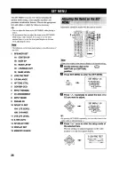 Preview for 40 page of Yamaha HTR-5280 - AV Receiver - 5.1 Channel Owner'S Manual