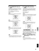 Preview for 43 page of Yamaha HTR-5280 - AV Receiver - 5.1 Channel Owner'S Manual