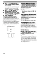 Preview for 44 page of Yamaha HTR-5280 - AV Receiver - 5.1 Channel Owner'S Manual