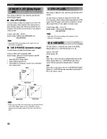 Preview for 46 page of Yamaha HTR-5280 - AV Receiver - 5.1 Channel Owner'S Manual