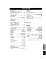 Preview for 75 page of Yamaha HTR-5280 - AV Receiver - 5.1 Channel Owner'S Manual