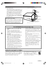 Preview for 3 page of Yamaha HTR-5440 Owner'S Manual