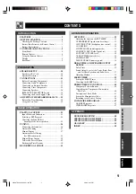 Preview for 5 page of Yamaha HTR-5440 Owner'S Manual