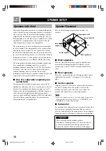 Preview for 14 page of Yamaha HTR-5440 Owner'S Manual