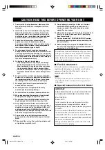 Предварительный просмотр 2 страницы Yamaha HTR-5440RDS Owner'S Manual