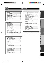 Preview for 3 page of Yamaha HTR-5440RDS Owner'S Manual