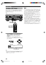 Предварительный просмотр 26 страницы Yamaha HTR-5440RDS Owner'S Manual