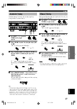 Предварительный просмотр 29 страницы Yamaha HTR-5440RDS Owner'S Manual