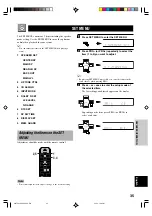 Предварительный просмотр 37 страницы Yamaha HTR-5440RDS Owner'S Manual