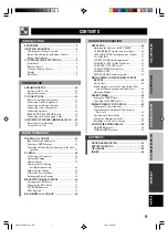 Preview for 3 page of Yamaha HTR-5450RDS Owner'S Manual