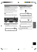 Preview for 35 page of Yamaha HTR-5450RDS Owner'S Manual