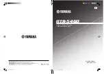 Yamaha HTR-5460 Owner'S Manual preview