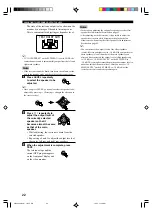 Предварительный просмотр 26 страницы Yamaha HTR-5460 Owner'S Manual