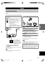 Предварительный просмотр 33 страницы Yamaha HTR-5460 Owner'S Manual