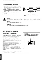 Preview for 2 page of Yamaha HTR-5460 Service Manual