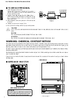 Preview for 2 page of Yamaha HTR-5490 Service Manual