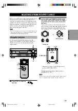 Preview for 25 page of Yamaha HTR-5540 Owner'S Manual