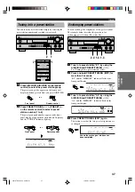 Preview for 41 page of Yamaha HTR-5540 Owner'S Manual