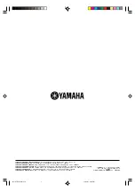 Preview for 59 page of Yamaha HTR-5540 Owner'S Manual