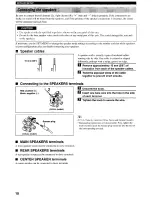 Предварительный просмотр 14 страницы Yamaha HTR 5550 - Audio/Video Receiver Owner'S Manual