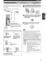 Preview for 21 page of Yamaha HTR 5550 - Audio/Video Receiver Owner'S Manual