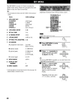 Preview for 44 page of Yamaha HTR 5550 - Audio/Video Receiver Owner'S Manual