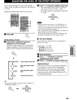 Preview for 53 page of Yamaha HTR 5550 - Audio/Video Receiver Owner'S Manual