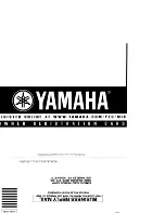 Предварительный просмотр 68 страницы Yamaha HTR 5550 - Audio/Video Receiver Owner'S Manual