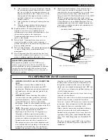 Предварительный просмотр 3 страницы Yamaha HTR-5560 Owner'S Manual