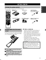 Предварительный просмотр 7 страницы Yamaha HTR-5560 Owner'S Manual