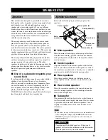 Предварительный просмотр 13 страницы Yamaha HTR-5560 Owner'S Manual