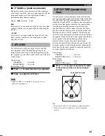 Предварительный просмотр 47 страницы Yamaha HTR-5560 Owner'S Manual