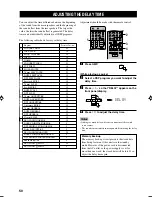 Предварительный просмотр 54 страницы Yamaha HTR-5560 Owner'S Manual