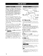 Preview for 14 page of Yamaha HTR-5590 Owner'S Manual