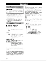 Preview for 18 page of Yamaha HTR-5590 Owner'S Manual