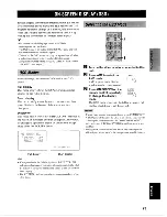 Preview for 27 page of Yamaha HTR-5590 Owner'S Manual