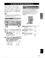 Preview for 29 page of Yamaha HTR-5590 Owner'S Manual