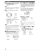 Preview for 32 page of Yamaha HTR-5590 Owner'S Manual