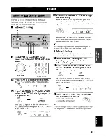 Preview for 43 page of Yamaha HTR-5590 Owner'S Manual