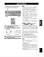 Preview for 47 page of Yamaha HTR-5590 Owner'S Manual