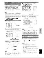 Preview for 51 page of Yamaha HTR-5590 Owner'S Manual